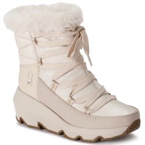Spyder Camden boots color cream size 7.5 women